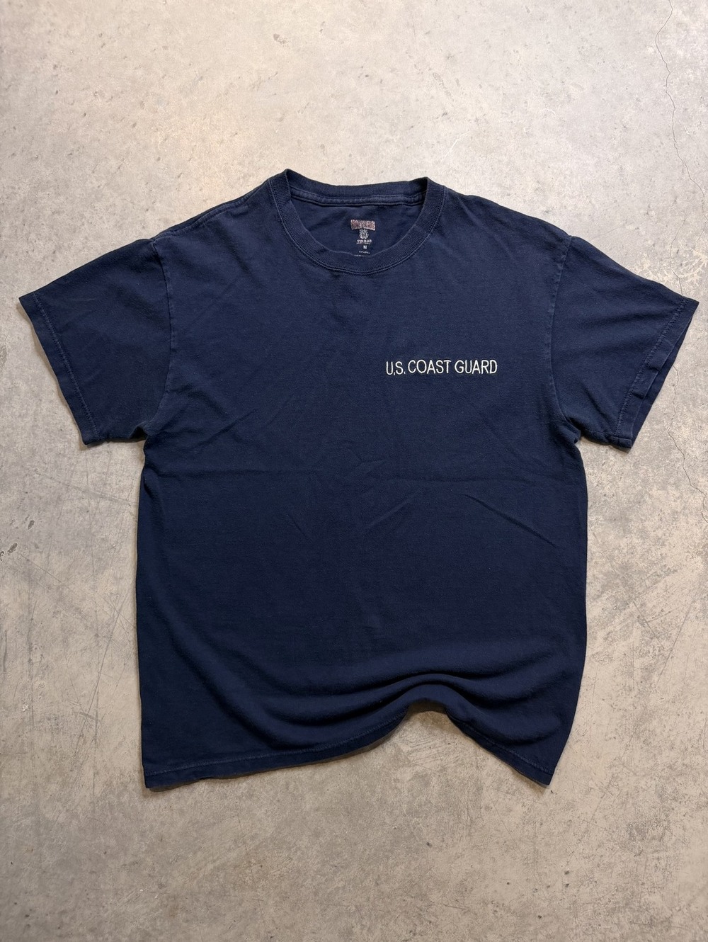 Y2K U.S. Coast Guard Embroidered Tee